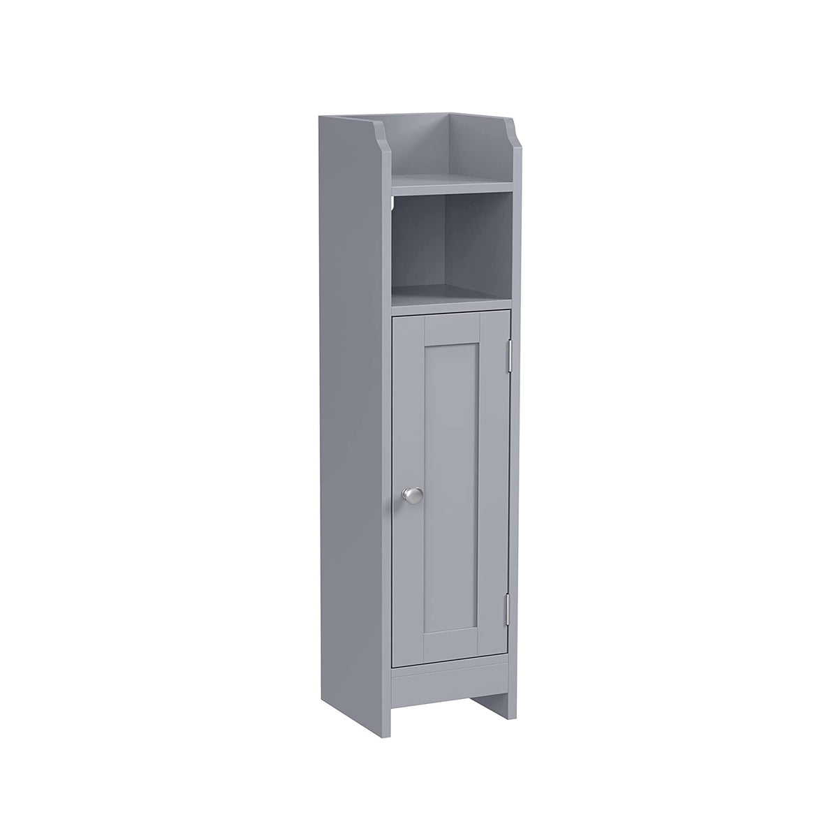 Smalle Toiletkast met Verstelbare Planken, 18 x 20 x 80 cm