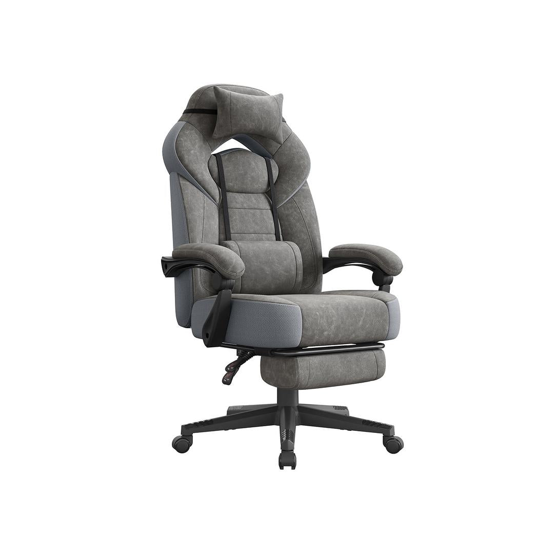 Ergonomische Gamestoel Met Voetsteun en Kantelbare Rugleuning – productweergave 3 | De Groot Living