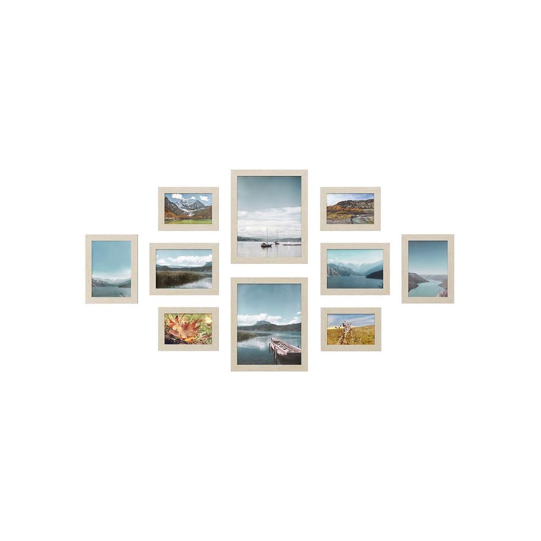 Fotolijsten Set van 10 in Verschillende Formaten voor Wand of Tafel – productweergave 5 | De Groot Living