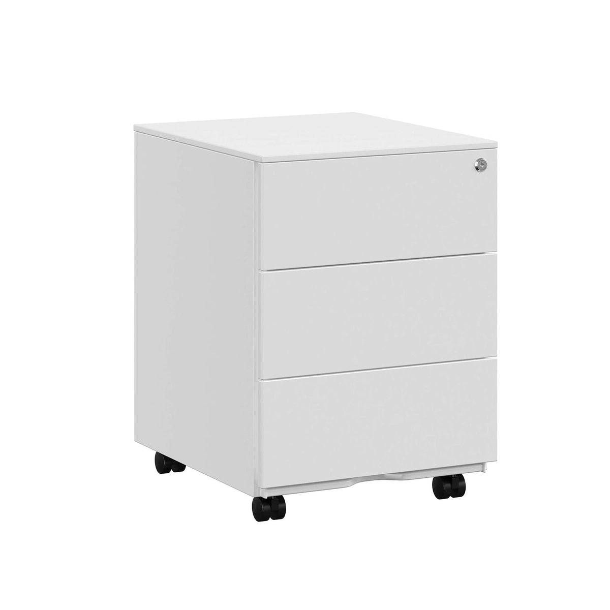 Mobiele Afsluitbare Archiefkast met Laden – productweergave 2 | De Groot Living