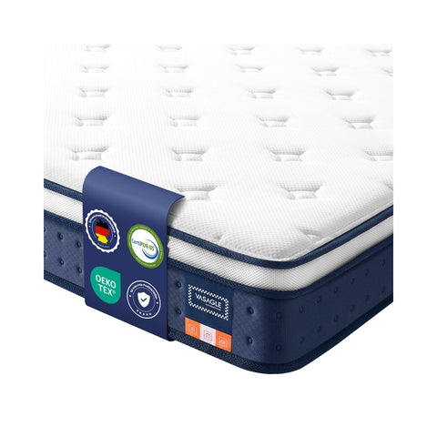 Pocketveringmatras met Geltraagschuim en 7-zone Ondersteuning – productweergave 1 | De Groot Living