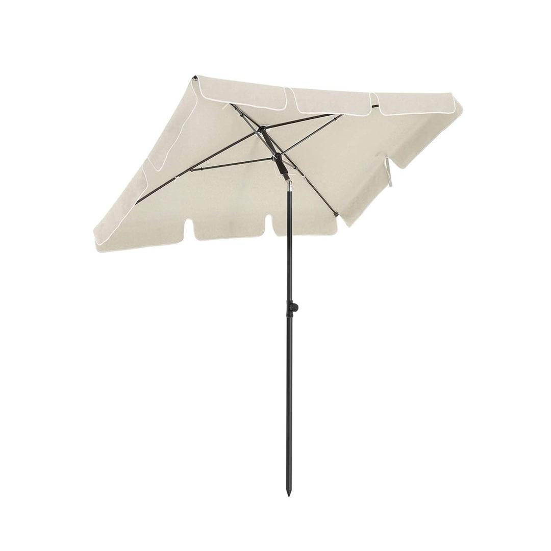 Rechthoekige Parasol Met UV-Bescherming en Verstelbare Hoogte – productweergave 1 | De Groot Living