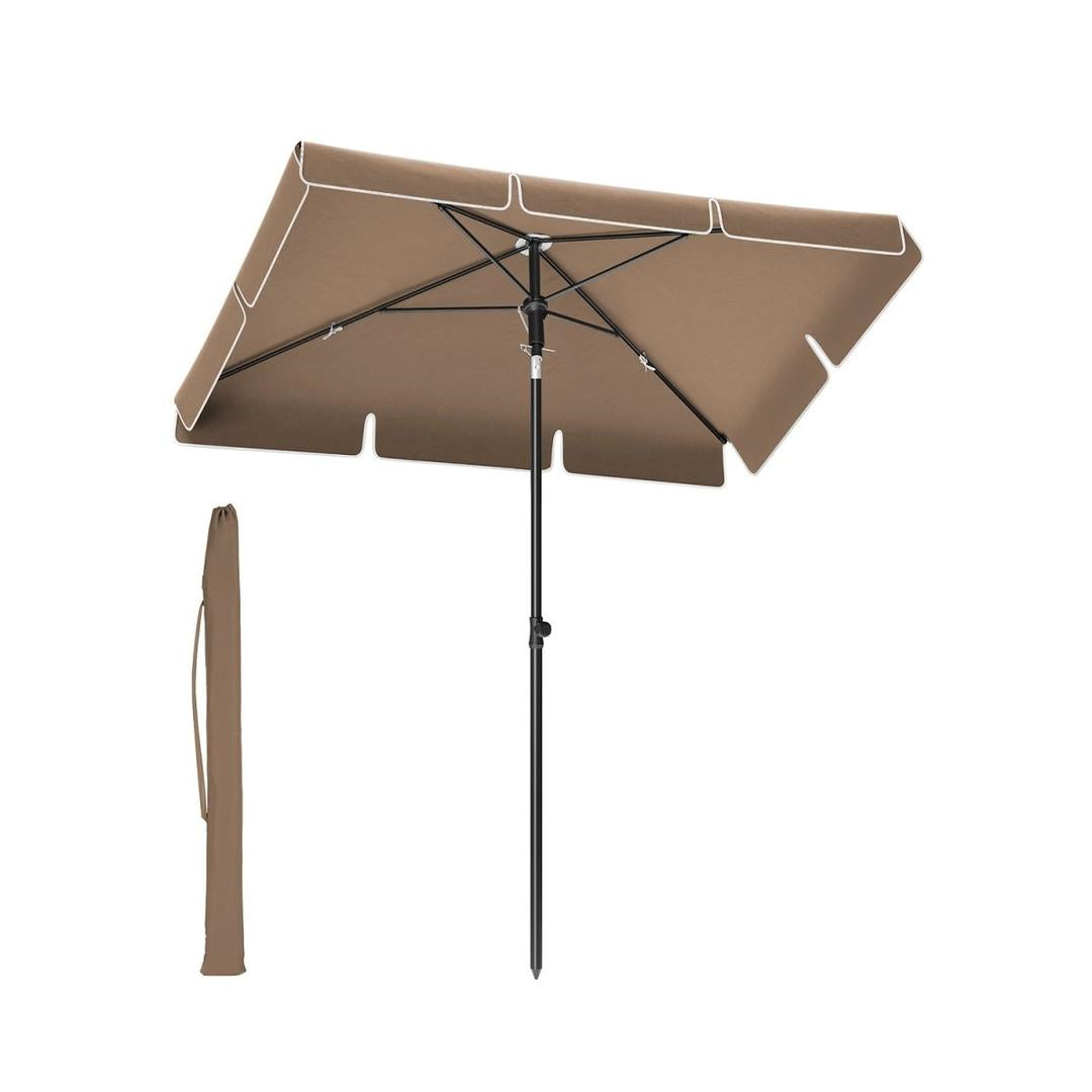 Rechthoekige Parasol Met UV-Bescherming en Verstelbare Hoogte – productweergave 12 | De Groot Living