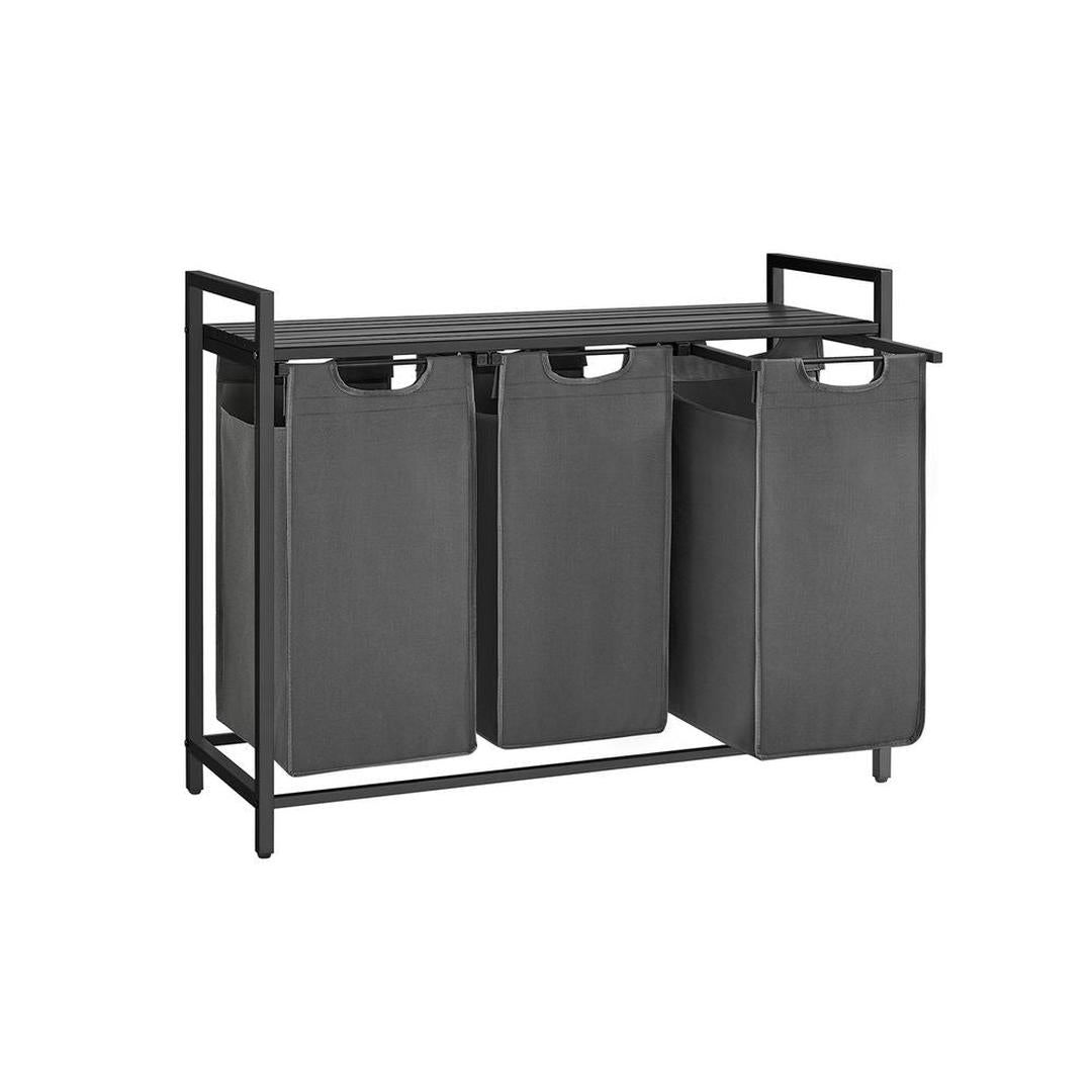 Wasmand met 3 Vakverdelers en Extra Legplank – productweergave 2 | De Groot Living