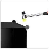 Kubusrek met 16 Vakken en Insteekplanken, Kunststof Opbergsysteem