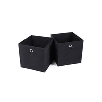 Opvouwbare Opbergdozen met Vingergat voor Kubusrek, Set van 6, 30 x 30 x 30 cm
