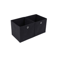 Opvouwbare Opbergdozen met Vingergat voor Kubusrek, Set van 6, 30 x 30 x 30 cm