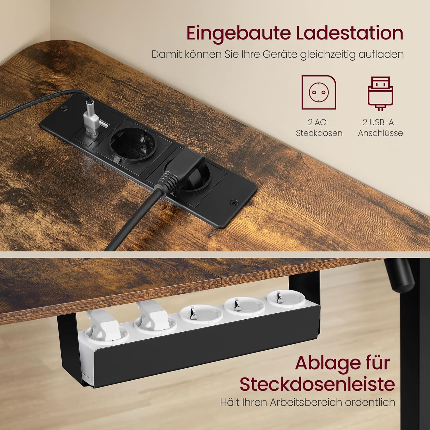 Hoekbureau afmetingen