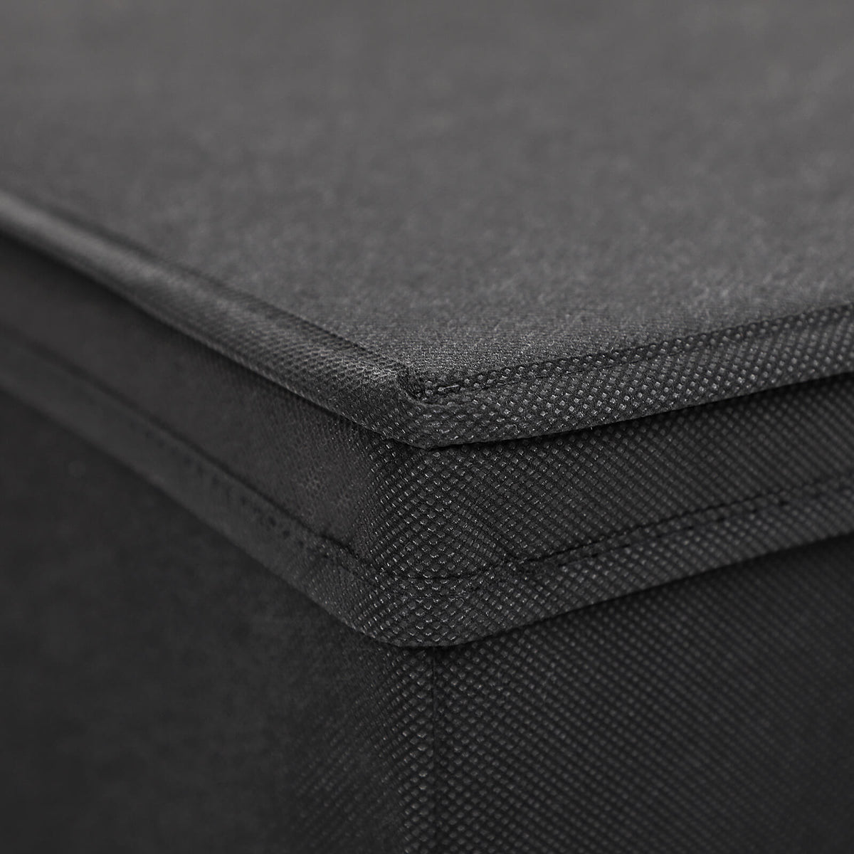 Vouwdozen met Scharnierend Deksel en Labelhouder, Set van 3, 40 x 30 x 25 cm