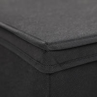 Vouwdozen met Scharnierend Deksel en Labelhouder, Set van 3, 40 x 30 x 25 cm