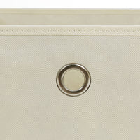 Opvouwbare Opbergdozen met Vingergat voor Kubusrek, Set van 6, 30 x 30 x 30 cm