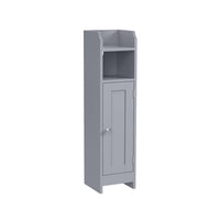 Smalle Toiletkast met Verstelbare Planken, 18 x 20 x 80 cm