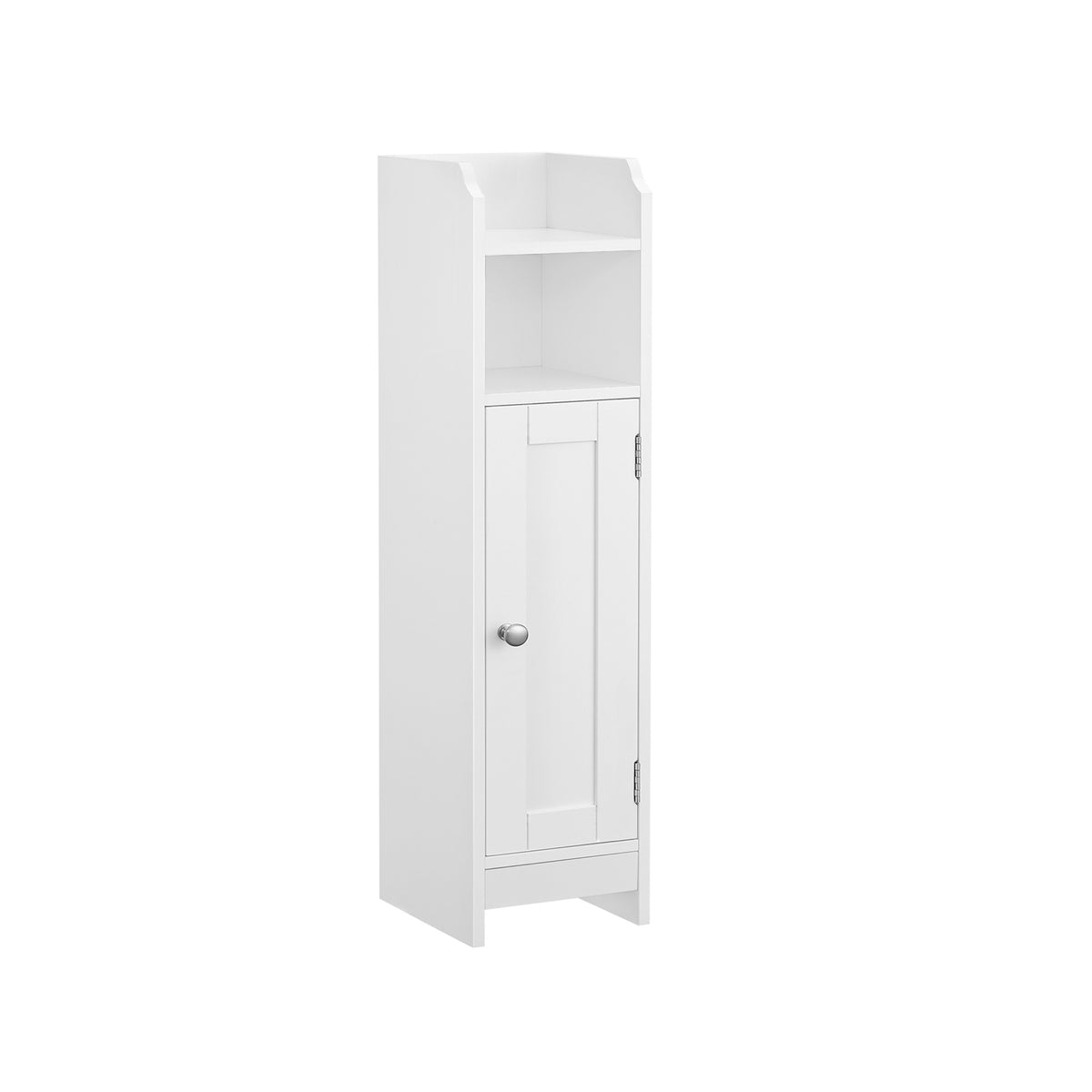 Smalle Toiletkast met Verstelbare Planken, 18 x 20 x 80 cm