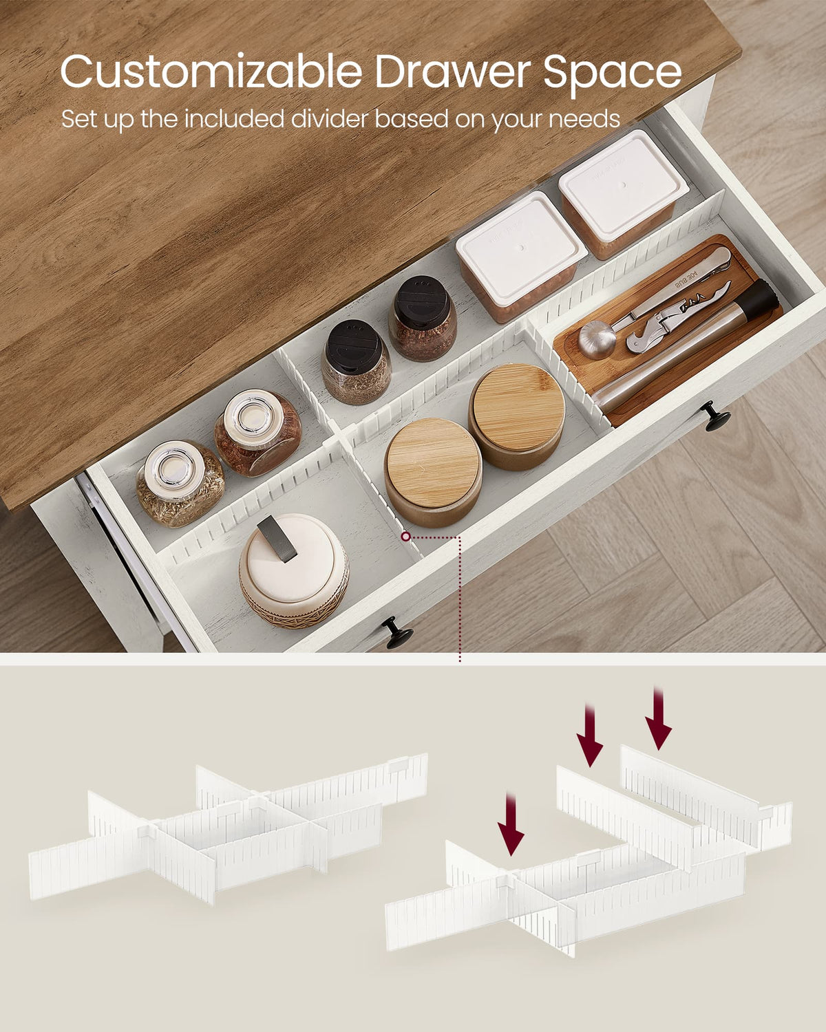 Dressoir met Schuifdeuren, Lade en Verstelbare Plank, 80 x 80 cm