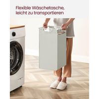 Wasmand met 2 Uitschuifbare Vakken en 2 Planken