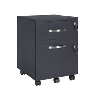 Verrijdbare Archiefkast met 2 Lades op Slot, voor Hangmappen A4