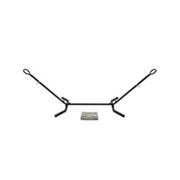 In Hoogte Verstelbare Hangmat met Metalen Frame, 210x150 cm