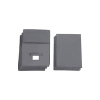 Vouwdozen met Scharnierend Deksel en Labelhouder, Set van 3, 40 x 30 x 25 cm
