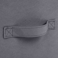 Vouwdozen met Scharnierend Deksel en Labelhouder, Set van 3, 40 x 30 x 25 cm