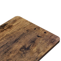 Bijzettafel op Wielen met Metalen Frame en Onderplank