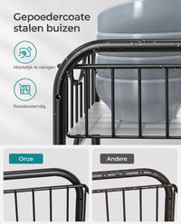 Stapelbare Keukenorganizer met 2 Uittrekbare Lades