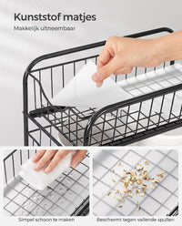 Stapelbare Keukenorganizer met 2 Uittrekbare Lades