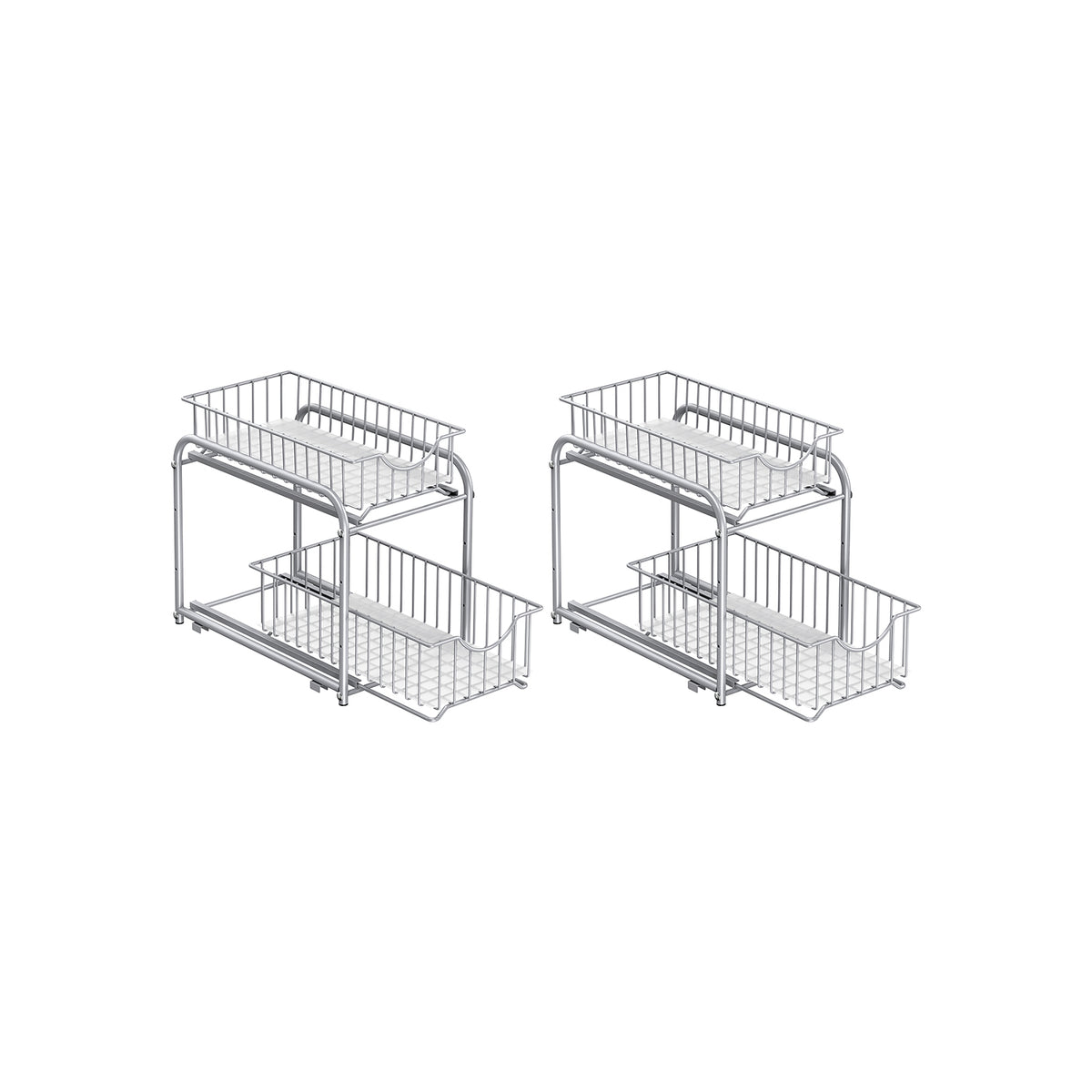 Stapelbare Keukenorganizer met 2 Uittrekbare Lades