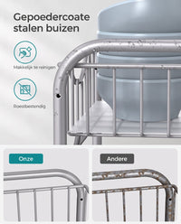 Stapelbare Keukenorganizer met 2 Uittrekbare Lades