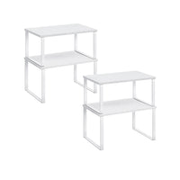 Stapelbare Keukenplank met Metalen Frame, Set van 4