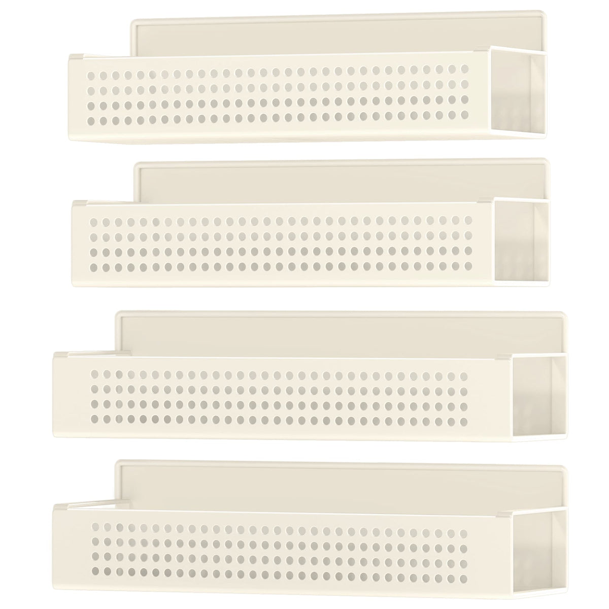 Magnetisch Kruidenrek zonder Boren, Set van 4
