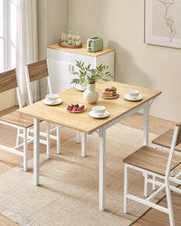 Opklapbare Eettafel voor 2 tot 4 Personen, 120 x 78 cm