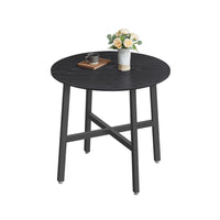 Ronde Keukentafel met Stalen Frame, 80 x 75 cm