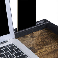 Bedblad met Opvouwbare Bamboe Poten en Telefoongleuf, 50 x 30 cm
