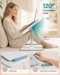 Laptoptafel met Lade voor Bed en Bank, 52 x 30 cm