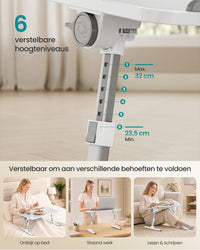 Laptoptafel met Lade voor Bed en Bank, 52 x 30 cm