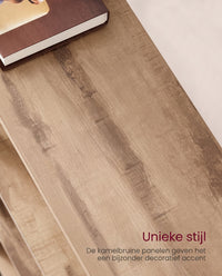 Boekenkast met 14 Planken en Metalen Frame, 158 x 166 cm