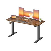 Zit-sta bureau bruin
