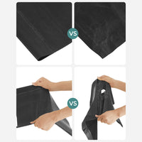 Smal Schoenenrek met 10 Niveaus, 33 x 33 x 173 cm