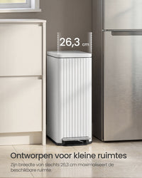 Pedaalemmer van 50 Liter met Softclose-deksel en Uitneembare Binnenemmer