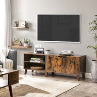 TV-meubel met 2 Deuren en Verstelbare Planken voor Tv's tot 60 Inch