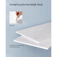 TV-meubel met 2 Lades en 2 Open Vakken, 120 cm