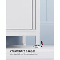 TV-meubel met 2 Lades en 2 Open Vakken, 120 cm