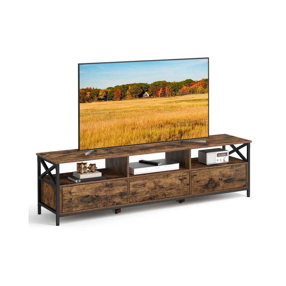 TV-meubel met 3 Lades en 3 Open Vakken, 178 cm
