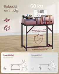 Bureau met Stalen Frame en Industrieel Design