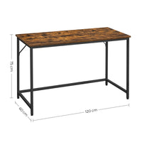 Bureau met Stalen Frame en Industrieel Design