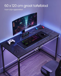 Bureau met Stalen Frame en Industrieel Design