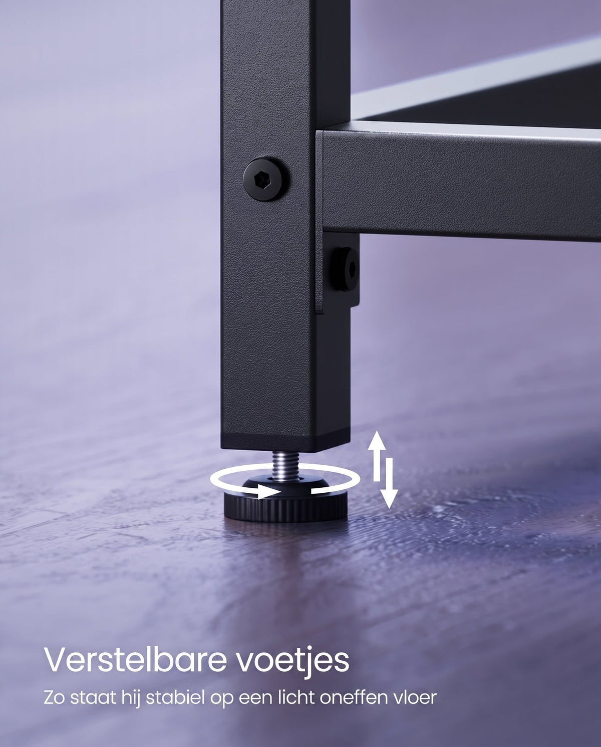 Bureau met Stalen Frame en Industrieel Design