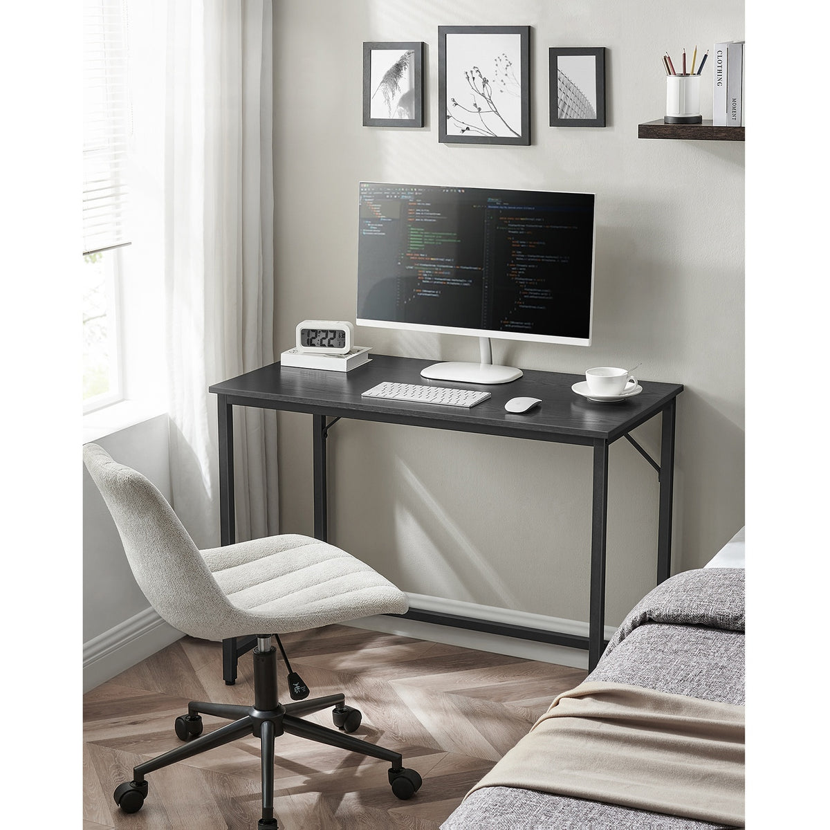 Bureau met Stalen Frame en Industrieel Design