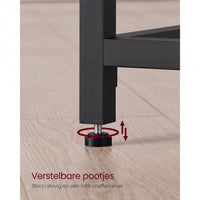 Bureau met Stalen Frame en Industrieel Design