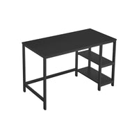 Bureau met 2 Planken en Stalen Frame, Industrieel Design